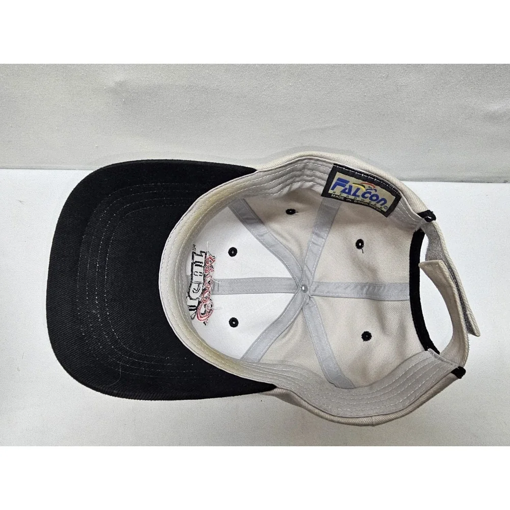 Vintage Coors Light Sterling Marlin 40 Hat NASCAR Racing Team Falcon Cap Tan